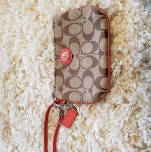 Coach wristlet